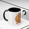 Corgi Toast Illustration Mug | Accent Coffee Mug 11oz 15oz