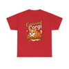 T-shirt Corgi Croissant | T-shirt illustration chien Corgi