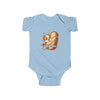 Bodysuit Corgi "Je t'aime" | Grenouillère pour bébé