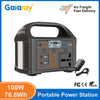 100W Portable Power Station 24000mAh LiFePO4 Charging Station Solar Generator 220V/110V Energy Storage Power Supply for Camping