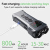 Ultrasonic Dog Bark Deterrent Devices,Rechargeable Anti Barking Device for Dogs 2025,LED Flashlight,35ft Range to Stop Barking