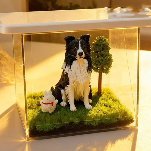 PawEternal™ Holographische Gedenkbox 🐾✨ — Halten Sie die Erinnerung lebendig