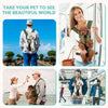 Pet Carrier Backpack for Dogs Cat Thickened Sponge Pet Front Dog Carrier Backpacks Portable Puppy Transportation Dog Bags
