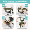 Pet Carrier Backpack for Dogs Cat Thickened Sponge Pet Front Dog Carrier Backpacks Portable Puppy Transportation Dog Bags