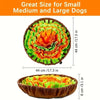 Washable Felt Pet Sniffing Pad Foldable Dog Slow Feeding Mat Toy Dog Training Snuff Mat