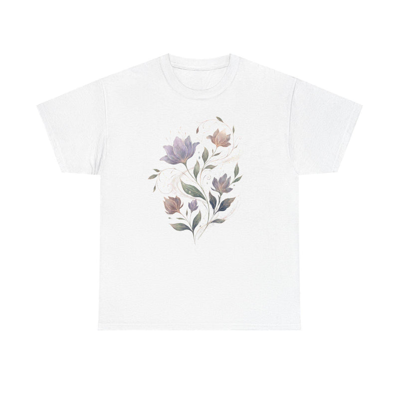 Aquarell Blumenstrauß T-Shirt | Pastellblumen, Botanisches Shirt