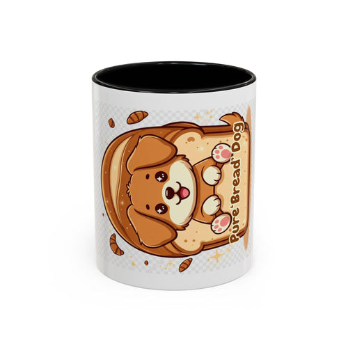 Corgi Toast Illustration Mug | Accent Coffee Mug 11oz 15oz
