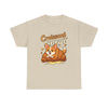 T-shirt Corgi Croissant | T-shirt illustration chien Corgi