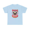 T-shirt Carlin Beignet | T-shirt graphique Carlin en Rose